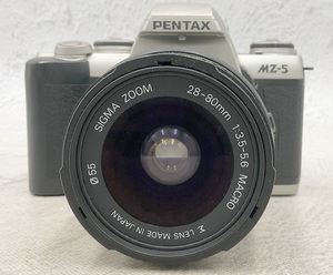 ☆カメラ★PENTAX ペンタックス MZ-5 SIGMA ZOOM シグマ レンズ 28-80ｍｍ 1：3.5-5.6 MACRO フィルムカメラ 一眼レフ 趣味