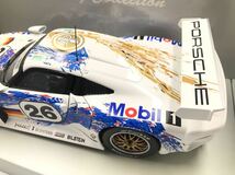 【中古品】ミニカー 白 UTモデル ポルシェ 1/18 GT1 Mobil1 #26 911 GT1 ル・マン 1996 STUCK 模型 ①_画像8