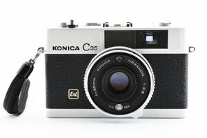 【実用美品】Konica コニカ C35 E&L フィルムカメラ #748-3