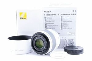 【光学極上品】Nikon ニコン 1 NIKKOR 30-110mm f3.8-5.6 白 ホワイト AFレンズ #767