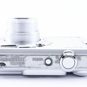 【光学極上品】Sony ソニー Cyber-shot DSC-W35 シルバー コンパクトデジタルカメラ #763-3の画像6