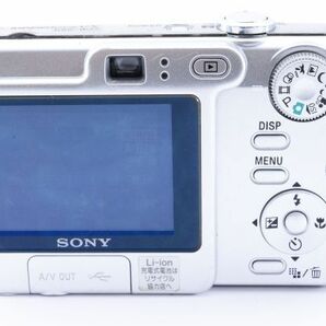 【光学極上品】Sony ソニー Cyber-shot DSC-W35 シルバー コンパクトデジタルカメラ #763-3の画像5