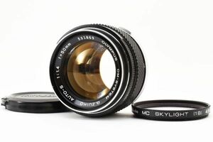 【実用外観美品】Olympus オリンパス OM-SYSTEM G.ZUIKO AUTO-S 1:1.4 50mm MFレンズ #784-2