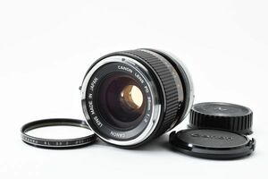 【実用美品 希少品】Canon キャノン FD 35mm F2 MFレンズ #790-5
