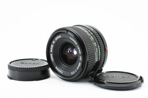 【実用外観美品】Canon キャノン new FD 28mm 2.8 MFレンズ #834