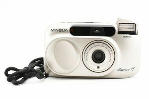 【光学極上品】Minolta ミノルタ Capios 75 コンパクトフィルムカメラ #848-2