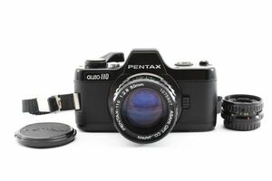 【実用美品】Pentax ペンタックス auto110 フィルムカメラ / PENTAX-110 24mm 2.8 / PENTAX-110 50mm 2.8 ダブルレンズキット #852