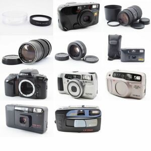 【まとめ】カメラ・レンズ等11点まとめ Canon Minolta Fuji Nikon Sigma等 #34