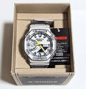 【新品未使用】CASIO G-SHOCK カシオ ジーショック GA-2100MNG-7AJR MANGA THEME WHITE マンガテーマ ホワイト