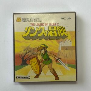 ファミコン リンクの冒険 ディスクシステム 箱説明書付き 任天堂