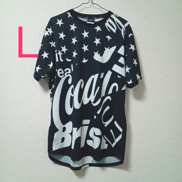 F.C.RealBristol Coca-Cola　 Tシャツ　コカ・コーラ　FCRB SOPH. F.C.R.B ポリエステル