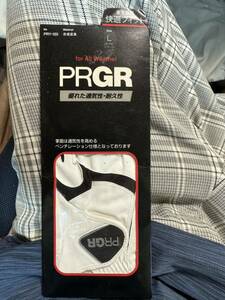 PRGR* PRGR * glove * left hand for * size L(25-26)*PRY-120* white 