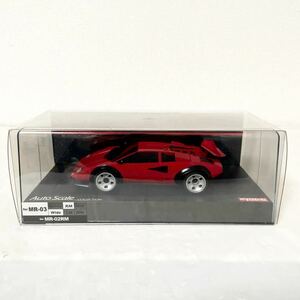 m64/60*1 jpy ~ Kyosho Mini-Z auto scale collection Lamborghini counter kLP500S red 