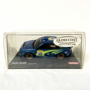 m100★1円〜 京商 ミニッツ オートスケールコレクション スバル インプレッサ WRC 2002 No.10 ボディ ①の画像1