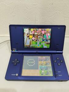 ■【58185】中古動作品激安★NINTENDO DSi　ブルー　TWL-001（JPN）　動作品　いただきストリート付き■