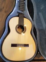 ■【58306】中古特選骨董★RYOJI　MATSUOKA　松岡良治　LUTHIER　ルシアー　MH100　クラシックギター　ハードケース付き■_画像2