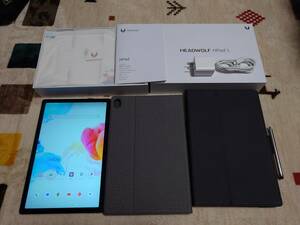 【中古美品】 Headwolf HPad5 タブレットSIMフリー10.5インチ、Helio G99、16GB(8+8拡張) +128GBメモリ（送料無料　税込）