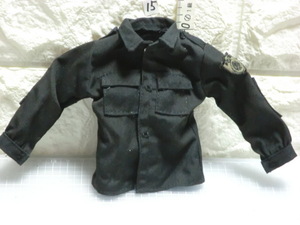 1/6 scale long-term keeping goods No,15 black clothes outer garment 