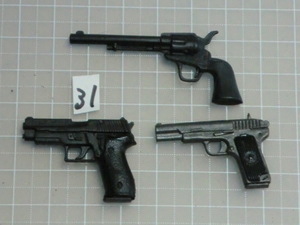 1/6 scale long-term keeping goods No,31 gun 3 piece 
