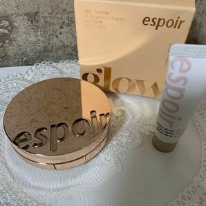 espoir エスポワ 新品 クッションファンデ本品+オマケ