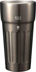 シービージャパン タンブラー ブラウン 460l ステンレス製 ビールグラス 真空 断熱 TUM