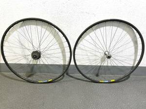 ★DURA-ACE 7400系ハブ MAVIC OPEN4CDリム クリンチャーホイール前後セット DURA-ACEスプロケ付き SHIMANO シマノ マビック マヴィック★