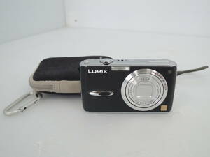 △Panasonic パナソニック コンパクトデジタルカメラ LUMIX ルミックス DMC-FX01 ブラック 本体のみ 動作未確認/管理7625A12-01260001