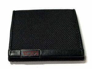 TUMI　トゥミ　コインケース　小銭入れ　黒　財布　ナイロン　良好品