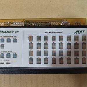 【ＣＰＵゲタ】Abit SlotKET III Socket 370 converter board (AB-FC370 V1.1) ジャンク品の画像2
