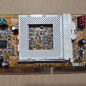 【ＣＰＵゲタ】Abit SlotKET III Socket 370 converter board (AB-FC370 V1.1) ジャンク品の画像3