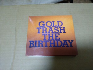 中古品 the Birthday GOLD TRASH BEST ALBUM （全28曲）初回限定盤 3DISCS（2CD+DVD）STUDIO LIVE 映像 72分 収録DVD付 