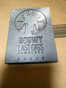 中古品 DVD BOOWY LAST GIGS COMPLETE 88445 