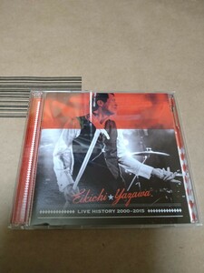 中古品 CD （2枚組）EIKICHI YAZAWA LIVE HISTORY 2000-2015 矢沢永吉 LIVE CD 帯あり