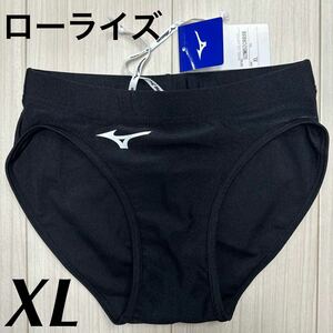 ミズノ　女子陸上レーシングショーツ　XLサイズ　ローライズタイプ　ブラック単色　新品