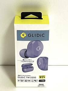 GLIDIC フルワイヤレスイヤホン パープル GL-TW5200-PU