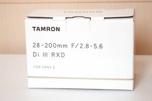 TAMRON 28-200mm SONY Eマウント用　新品未使用