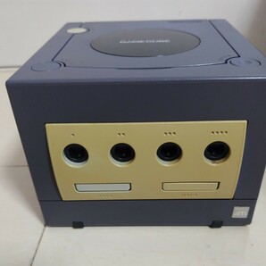 Nintendo 任天堂 GAMECUBE ゲームキューブ バイオレット 本体 コントローラー 箱 付属品 ☆ ジャンク ☆の画像2