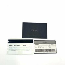 プラダ PRADA トートバッグ VELA SPORTS 軽量 シンプル ブラック 黒 送料無料 h0226h0272 中古 古着 ブランド古着DB_画像9