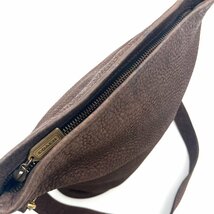 コーチ COACH ショルダーバッグ シンプル おしゃれ つやなし ブラウン 茶 送料無料 返品可能 h0305wq00212_画像4