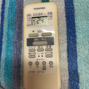 TOSHIBA エアコン用リモコン WH-D6B