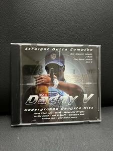 DADDY V Underground Gangsta Hits G-Rap G-Luv gangsta rap Gラップ ギャングスタラップ rare レア west compton Dr.DRE snoop nate cali