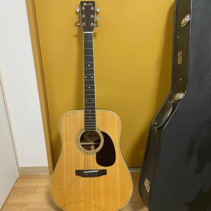 Morris アコースティックギター W-30 現状品 YAMAHA モーリス ハードケース付き 破損あり ヤマハ
