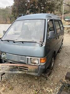  hard-to-find rare nissan Nissan VPJC22 Vanette vanette 4 number gasoline 5MT part removing car A15 engine one time delete document equipped Sunny Sanitora 