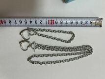 オープンハート　ネックレス　ブレスレット　セット　シルバー色　未使用　美品　アクセサリー　TIFFANY 系_画像3