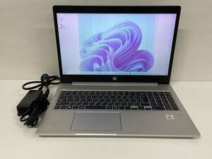 （訳あり）HP ProBook 450 G7 / Core i5-10210U 1.60GHz / メモリ8GB / SSD 256GB / Windows 11Pro