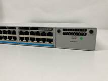 CISCO C9300-48UXM-A Catalyst 9300 48-port(12 mGig, 36 2.5Gbps) 、PWR-C1-715WAC-P*2付き_画像2