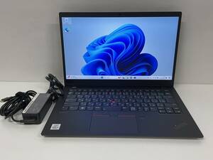 Lenovo ThinkPad X1 Carbon Gen8 / Core i5-10210U 1.60GHz / 16GB / SSD 256GB / Windows 11Pro / 14インチ
