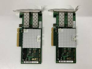 (２個セット)富士通　FUJITSU D2755-A11 2ポートx10Gb PCIe Ethernet Network Adapter