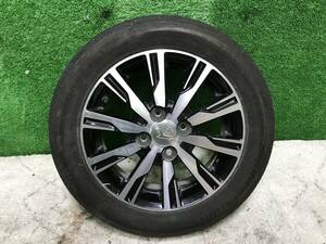 管1129-8 LA600S タント カスタム 純正 アルミホイール　1本　155/65R14　4.5J+45 タイヤおまけ