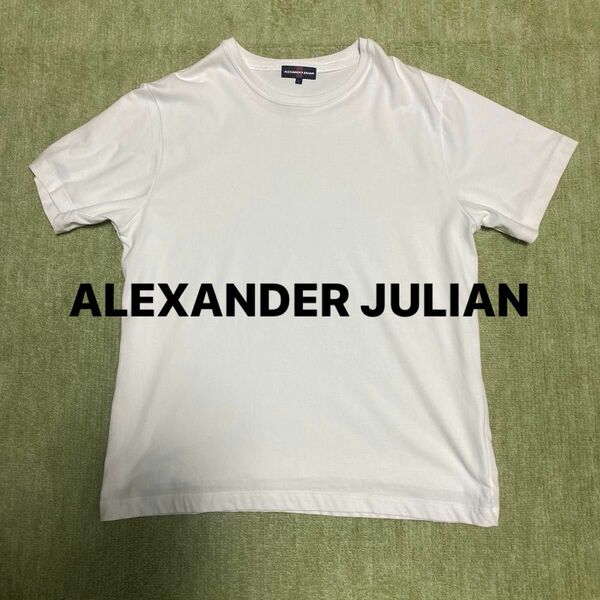 アレキサンダージュリアン　Tシャツ　ホワイト